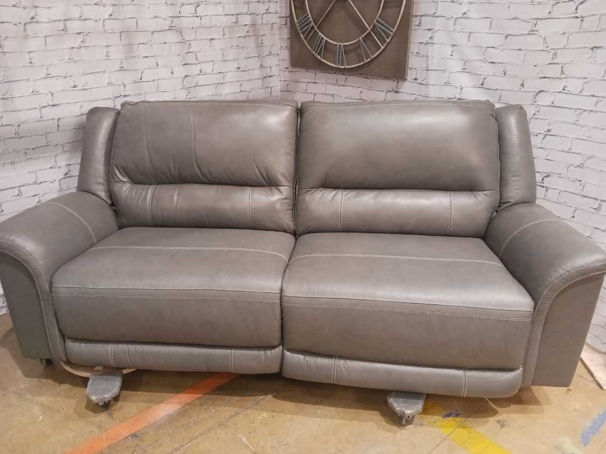 Trasimeno Power Reclining Sofa - Grey - Gallery Image 8